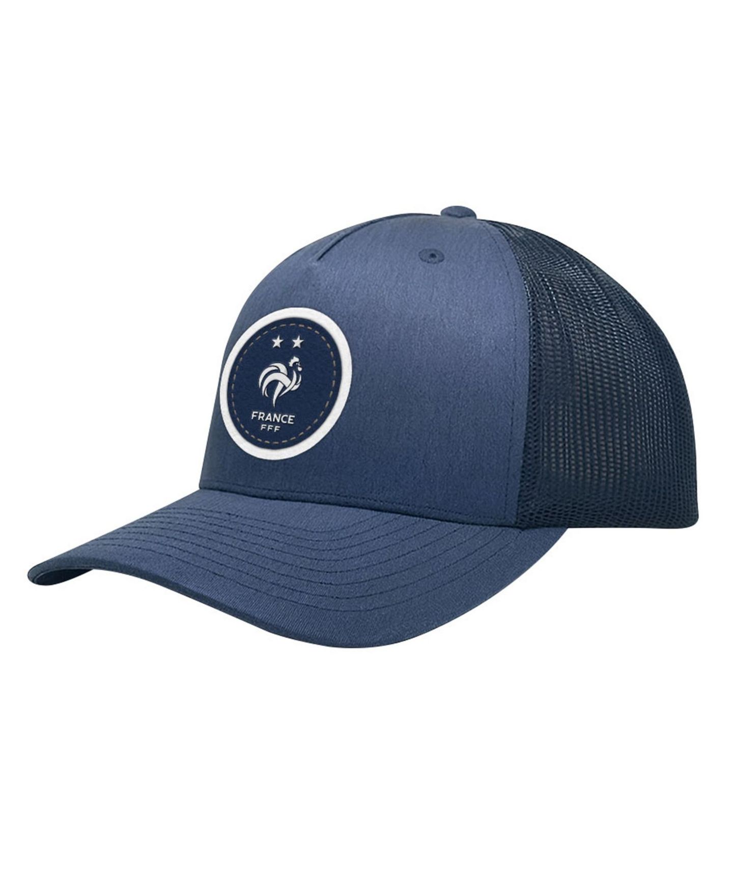 Мужская кепка 1863FC Navy France National Team Federation Mono Badge Nightshift Adjustable Hat — фото 1