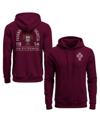 Men's Maroon Portugal National Team True to Glory Fleece Hoodie