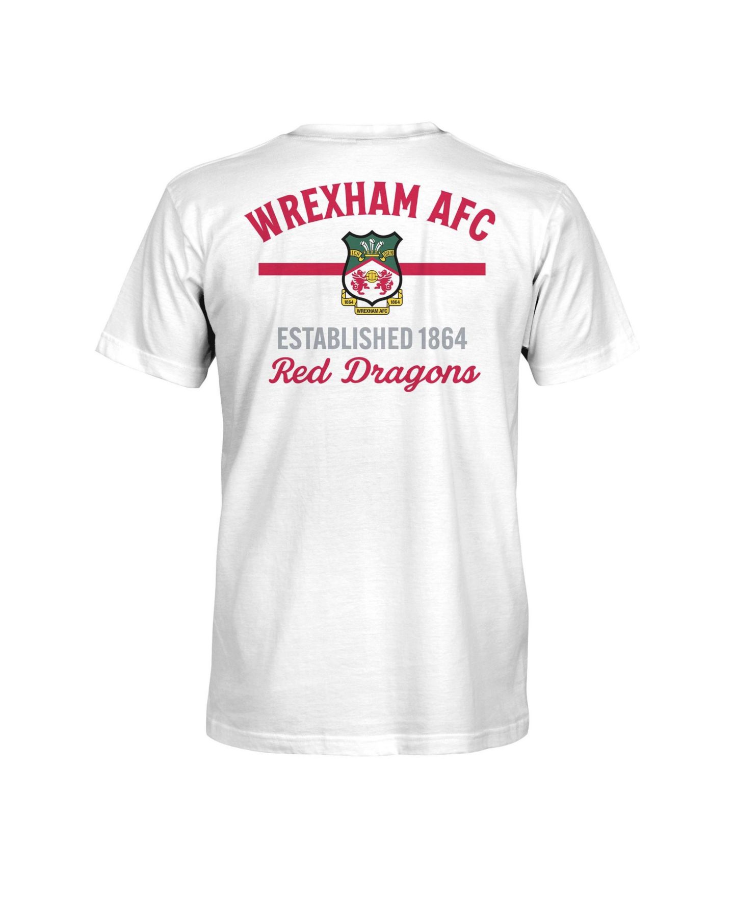 Мужская футболка 1863FC White Wrexham — фото 3