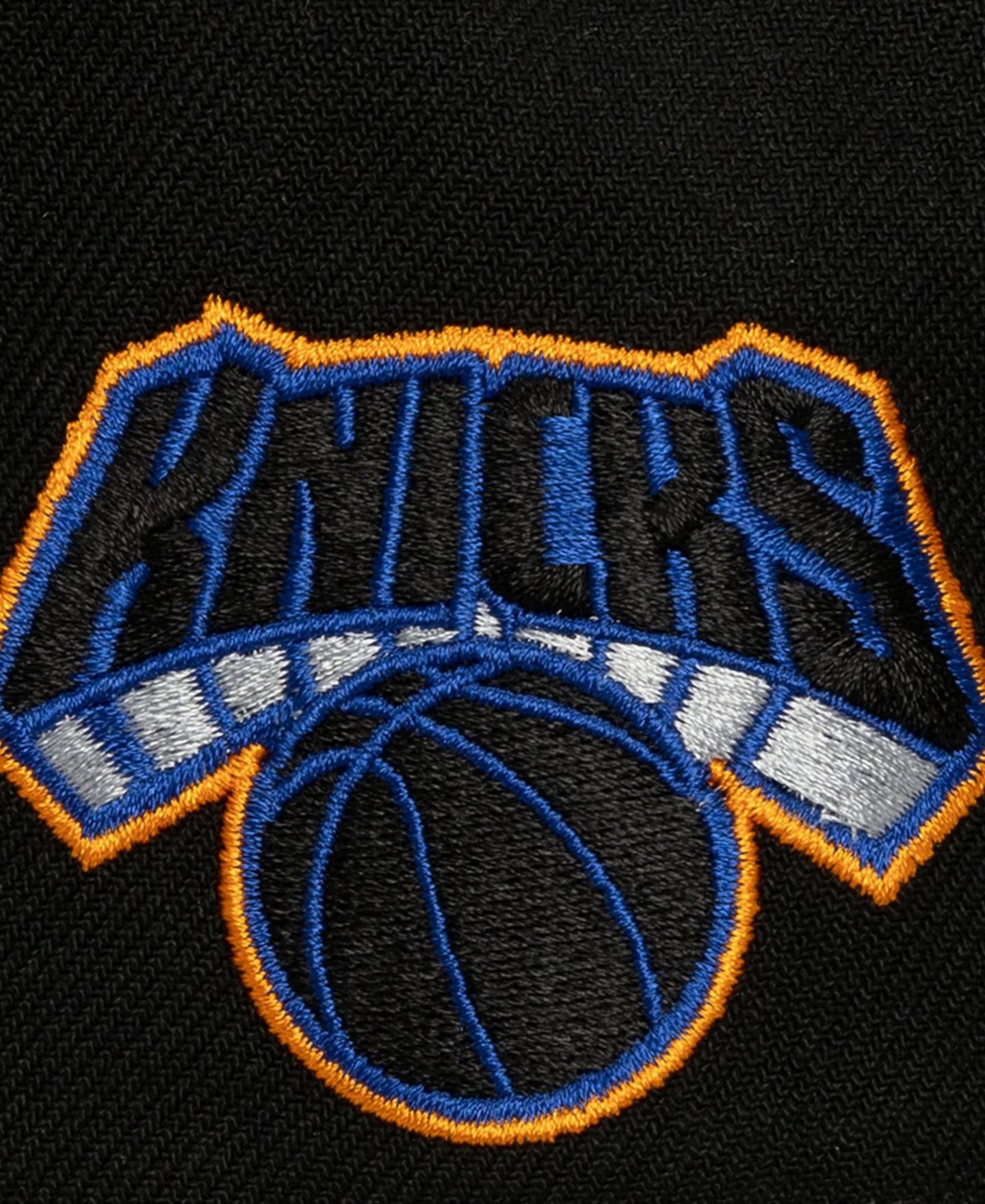 Мужская кепка Mitchell & Ness Black New York Knicks Class Act Pro Snapback Hat — фото 3