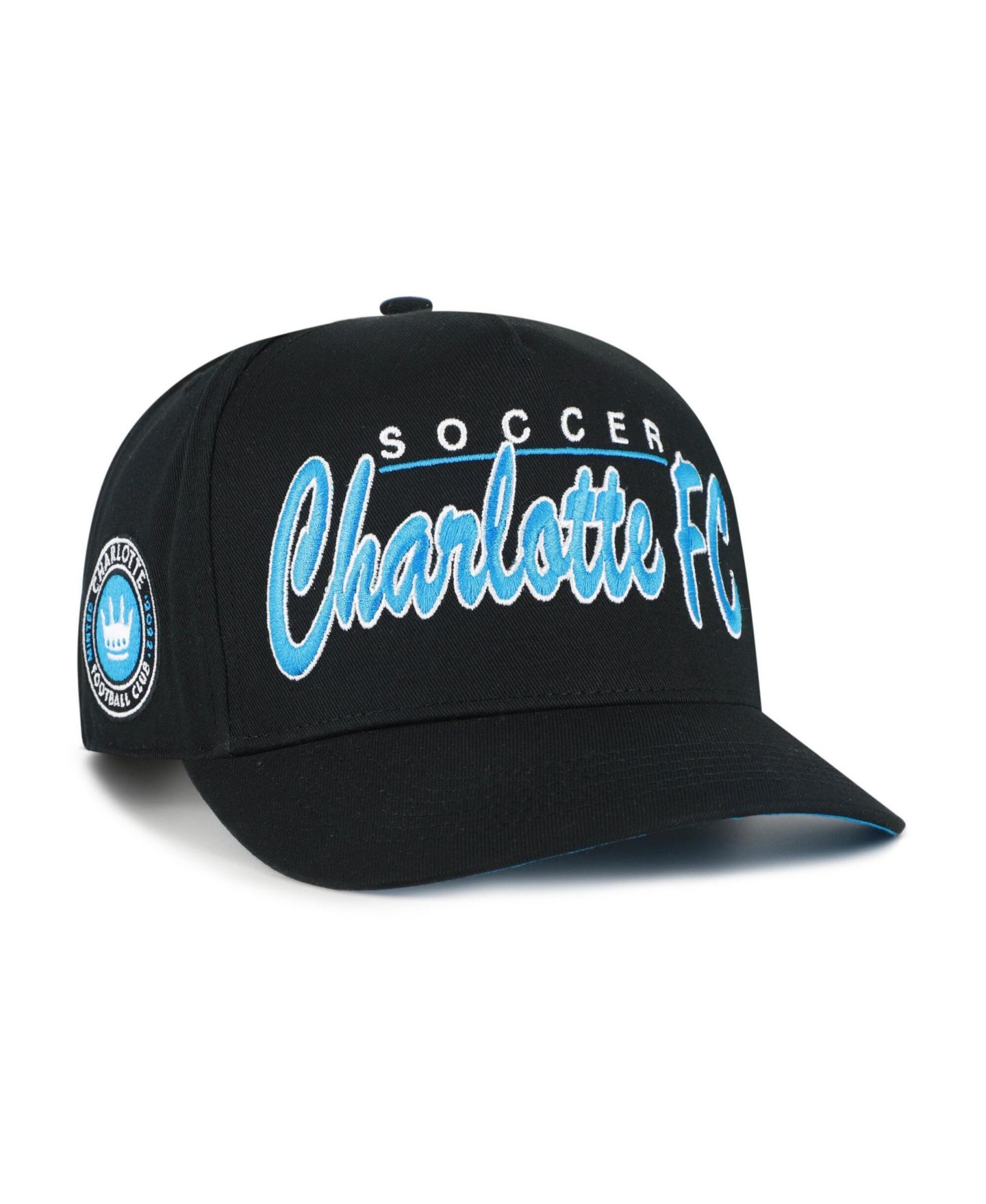 Мужская кепка '47 Brand Black Charlotte FC Brushmark Hitch Adjustable Hat — фото 2