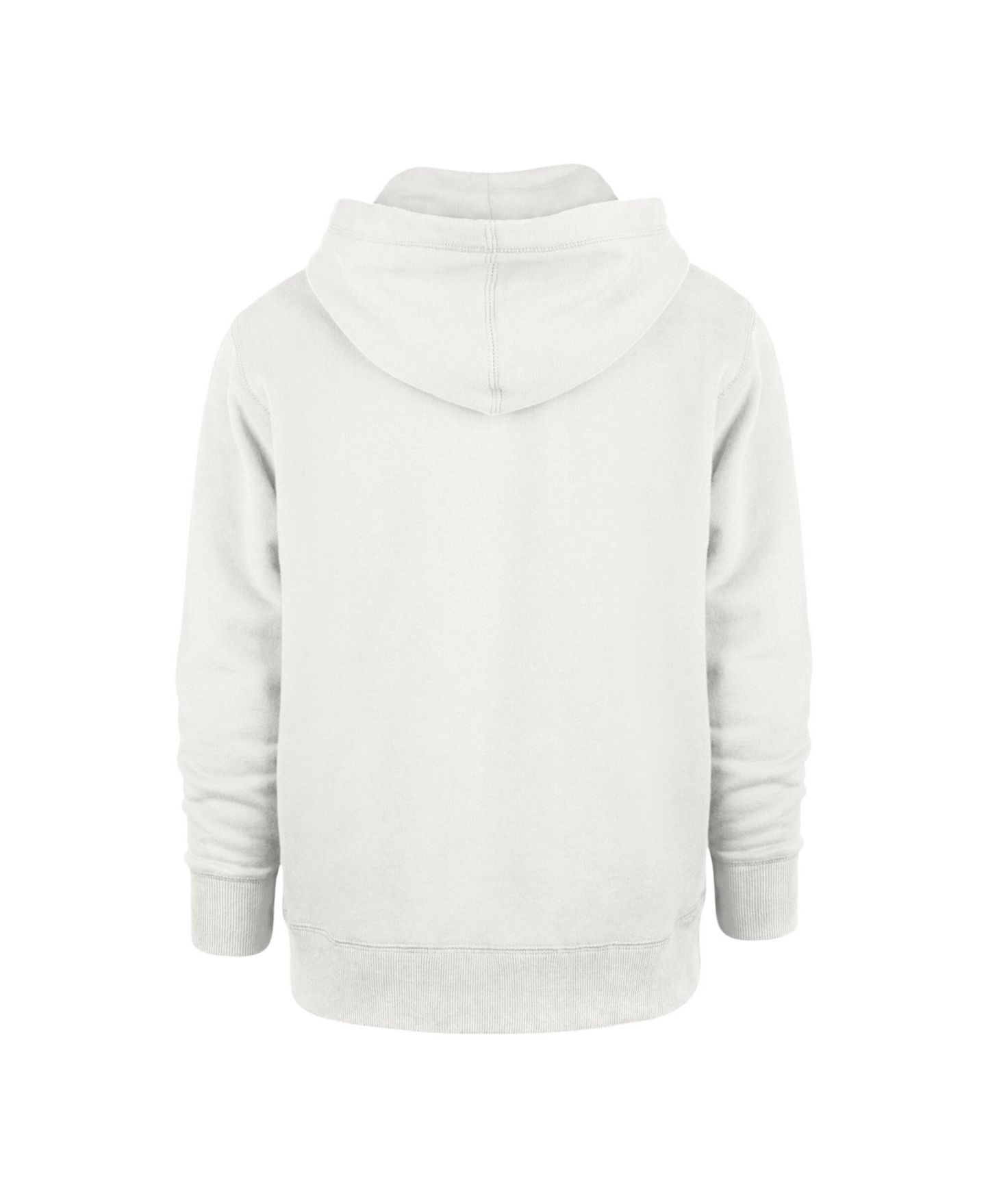 Детское худи '47 Brand Cream Michigan Wolverines Block Text Pullover — фото 3