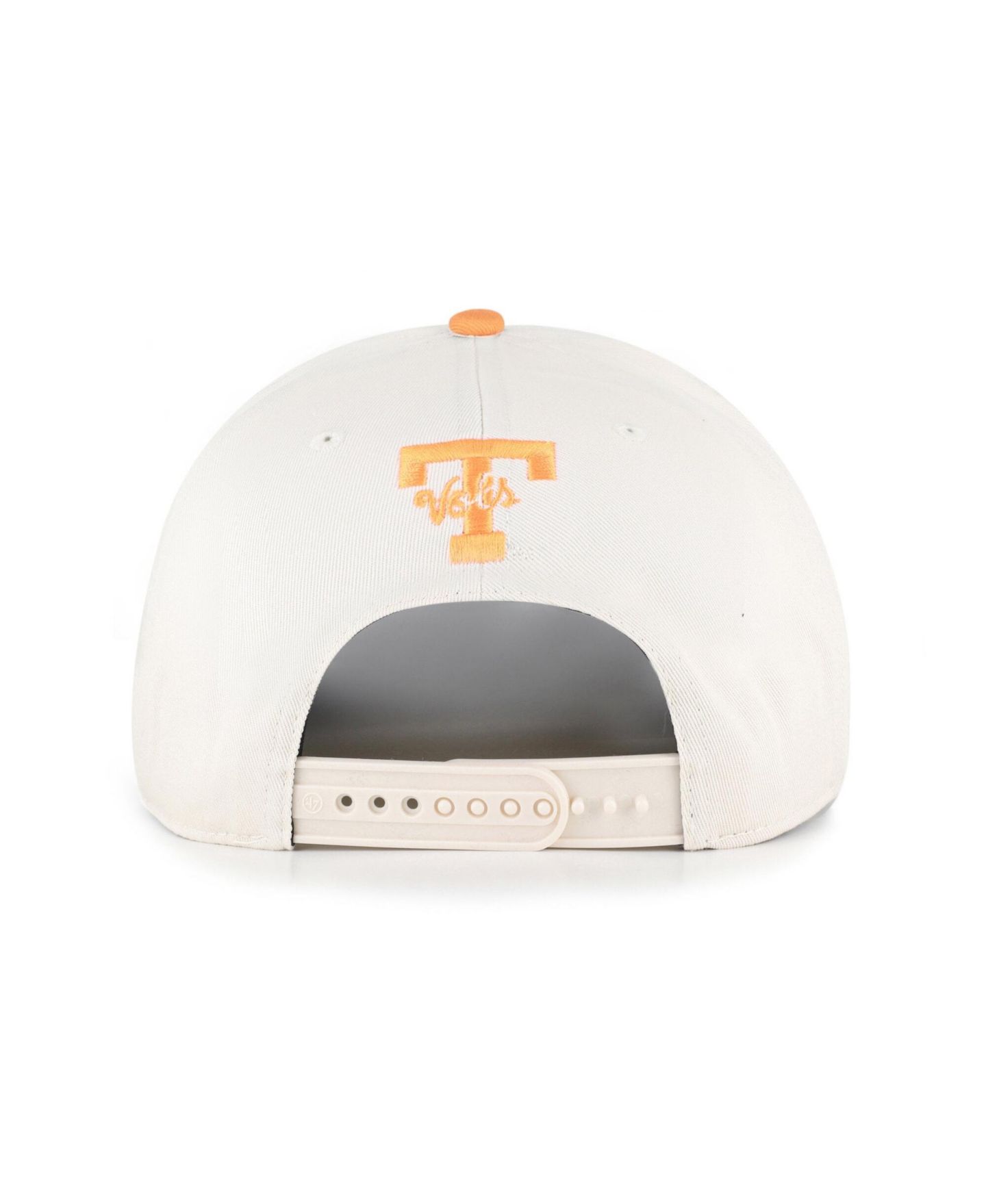 Женская кепка '47 Brand Cream/Tennessee Orange Tennessee Volunteers Rope Script Hitch Adjustable Hat — фото 3