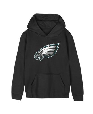 Toddler Black Philadelphia Eagles Primary Logo Fleece Hoodie