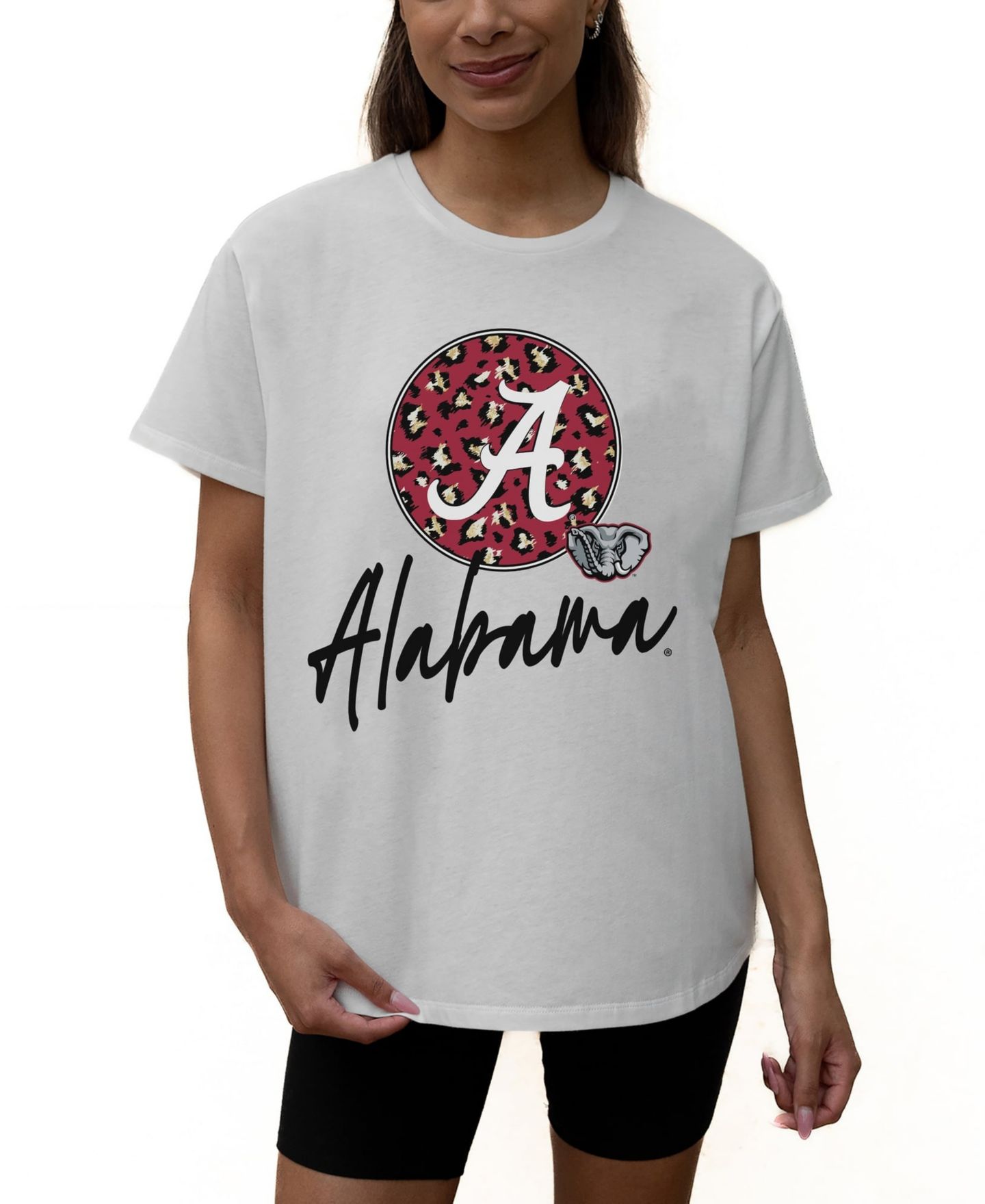 Женская футболка Gameday Couture White Alabama Crimson Tide Wild Expectations Tri-Blend Flowy — фото 1
