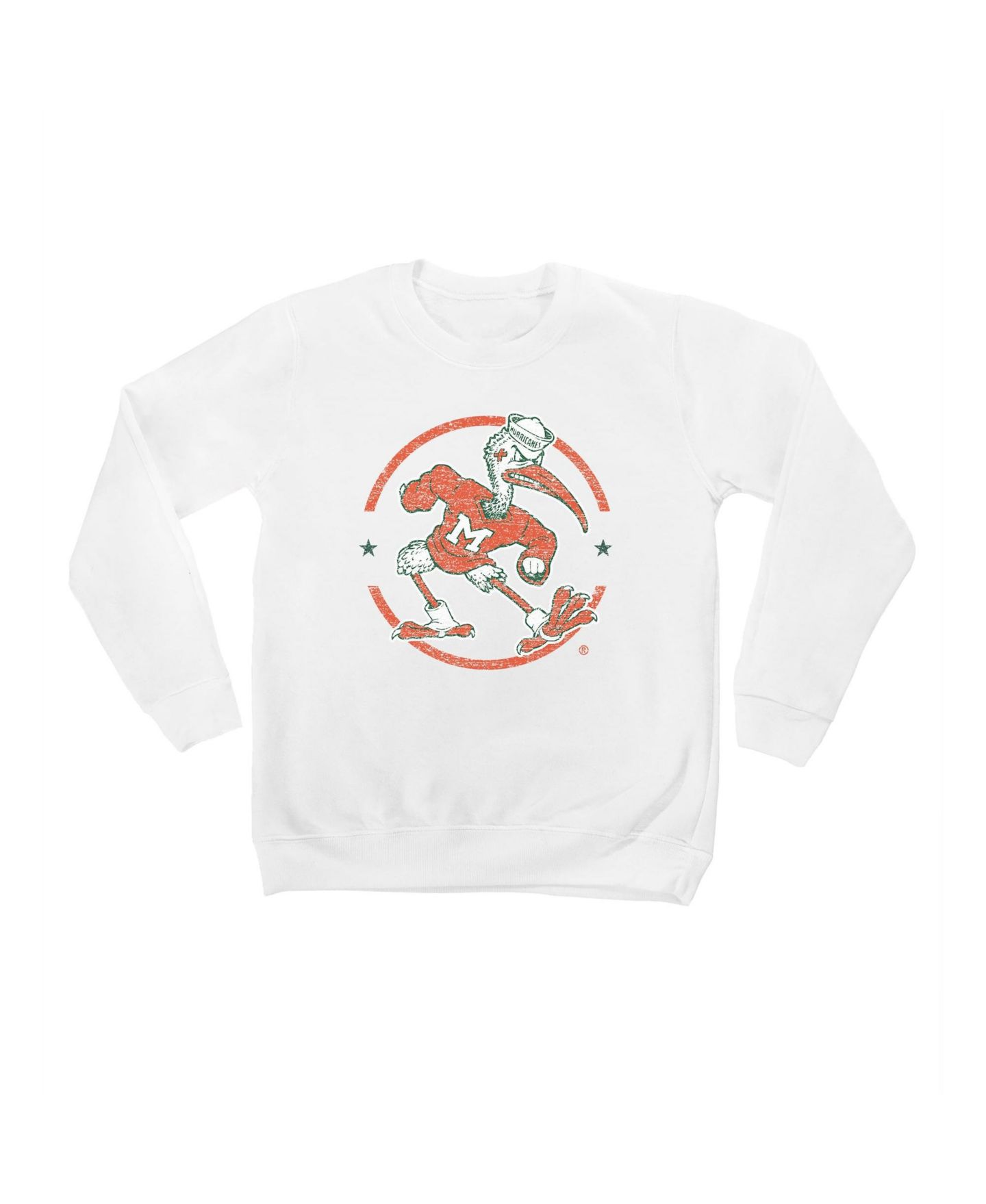 Детская толстовка Gameday Couture White Miami Hurricanes End Zone Pullover — фото 1