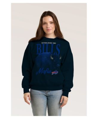 Women's Navy Buffalo Bills Mafia Fleece Sweatshirt