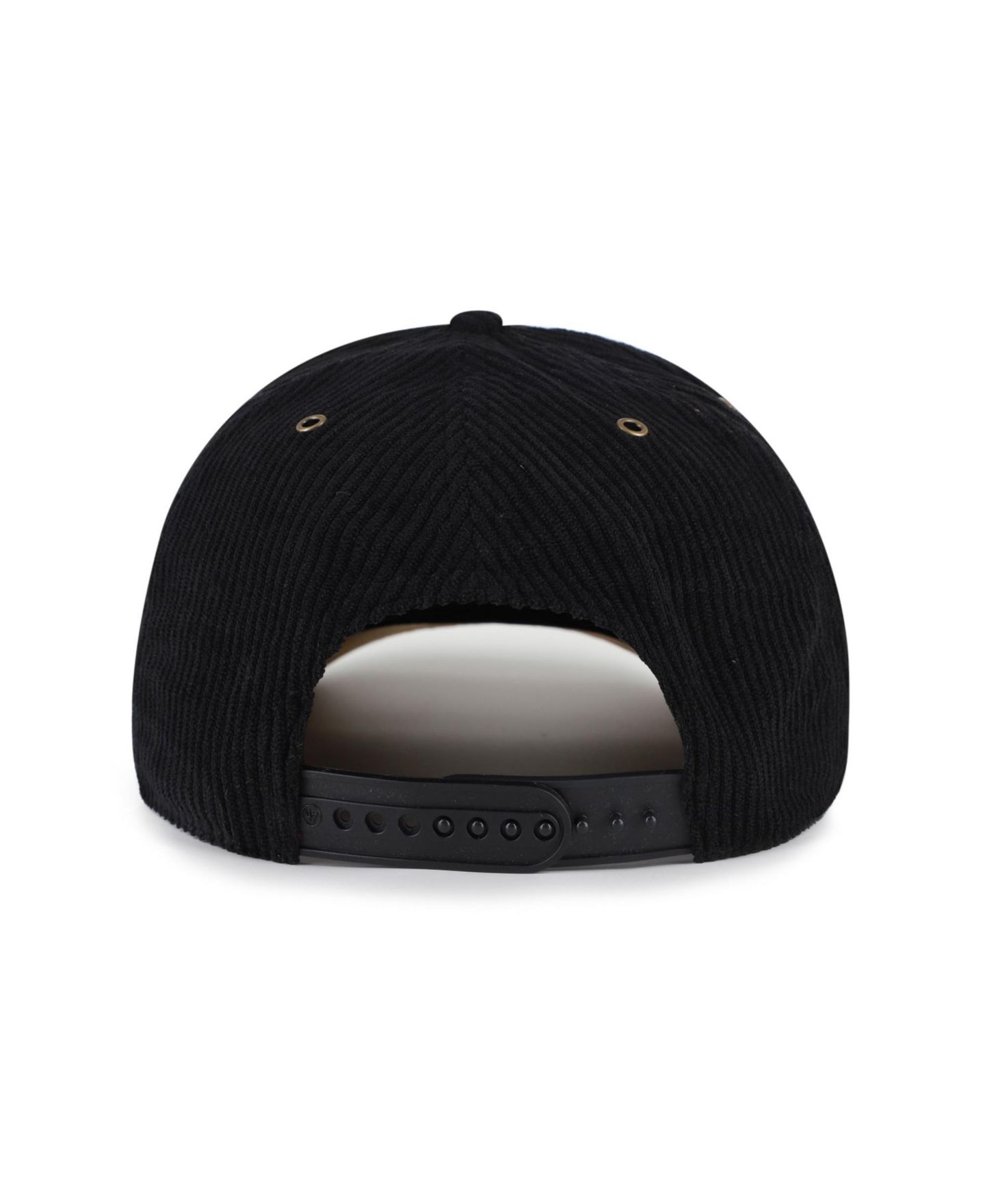 Мужская кепка '47 Brand Black Philadelphia Flyers Hockey Mask Corduroy Rope Hitch Adjustable Hat — фото 3