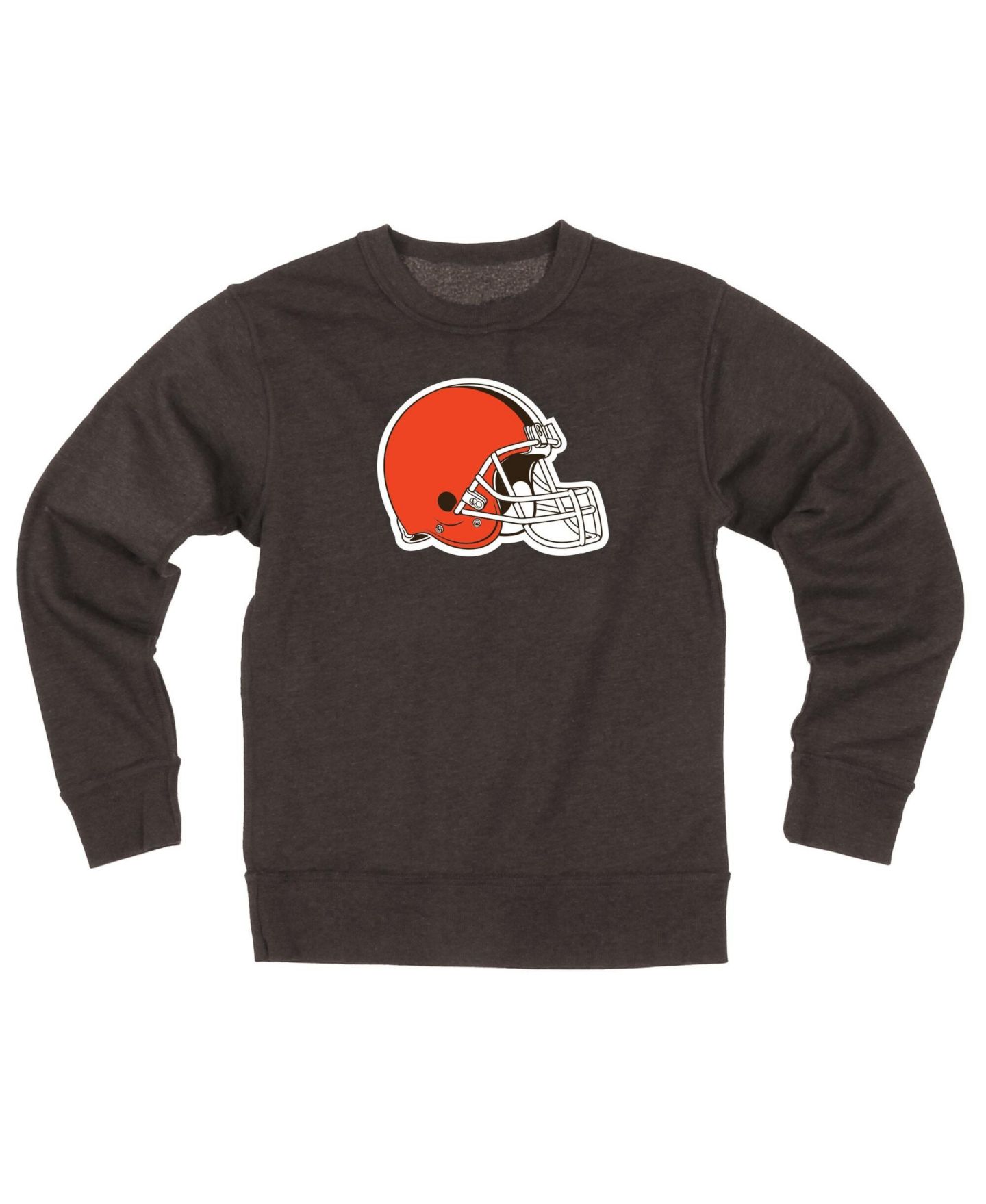 Детская толстовка Wes & Willy Brown Cleveland Browns Reversible Fleece — фото 4