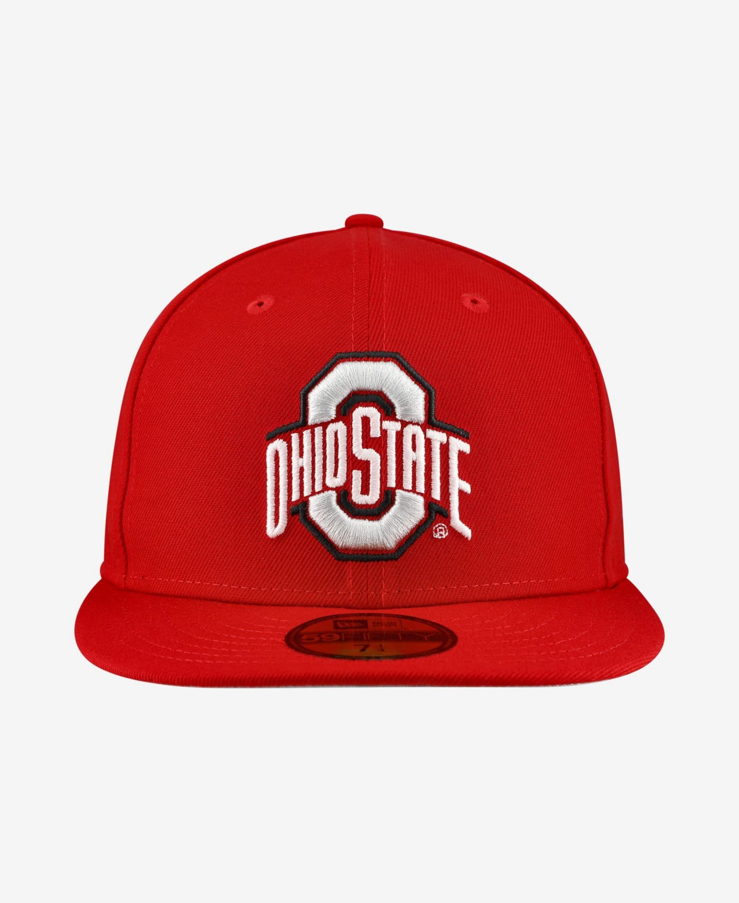 Мужская кепка New Era Scarlet Ohio State Buckeyes Core 59FIFTY Fitted Hat — фото 2