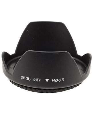 67mm Wide Angle Digital Lens Hood - Petal Shaped