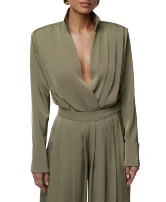 Women's Visionary Pleated Bodysuit