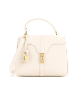 Small 16 Top Handle Bag Grained Calfskin
