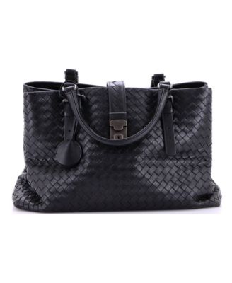 Medium Roma Bag Intrecciato Nappa