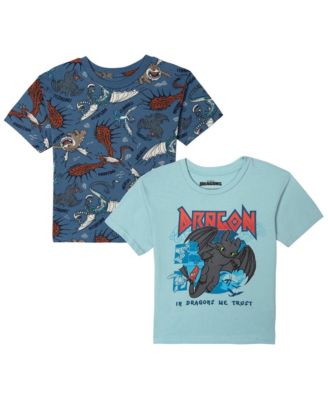 Boys' 4-20 Toothless Cotton Jersey T-Shirts, 2-Pack