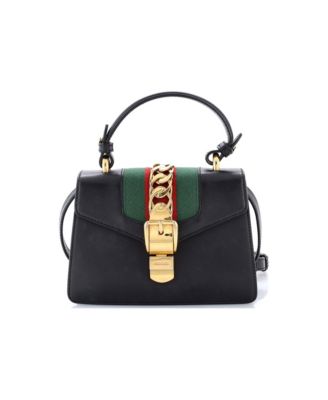 Mini Sylvie Top Handle Bag Leather