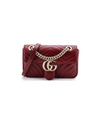 Small GG Marmont Flap Bag Matelasse Leather