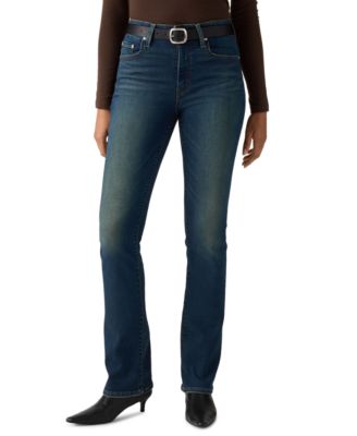 Premium Women's 725 High Rise Bootcut Stellar Stretch Jeans
