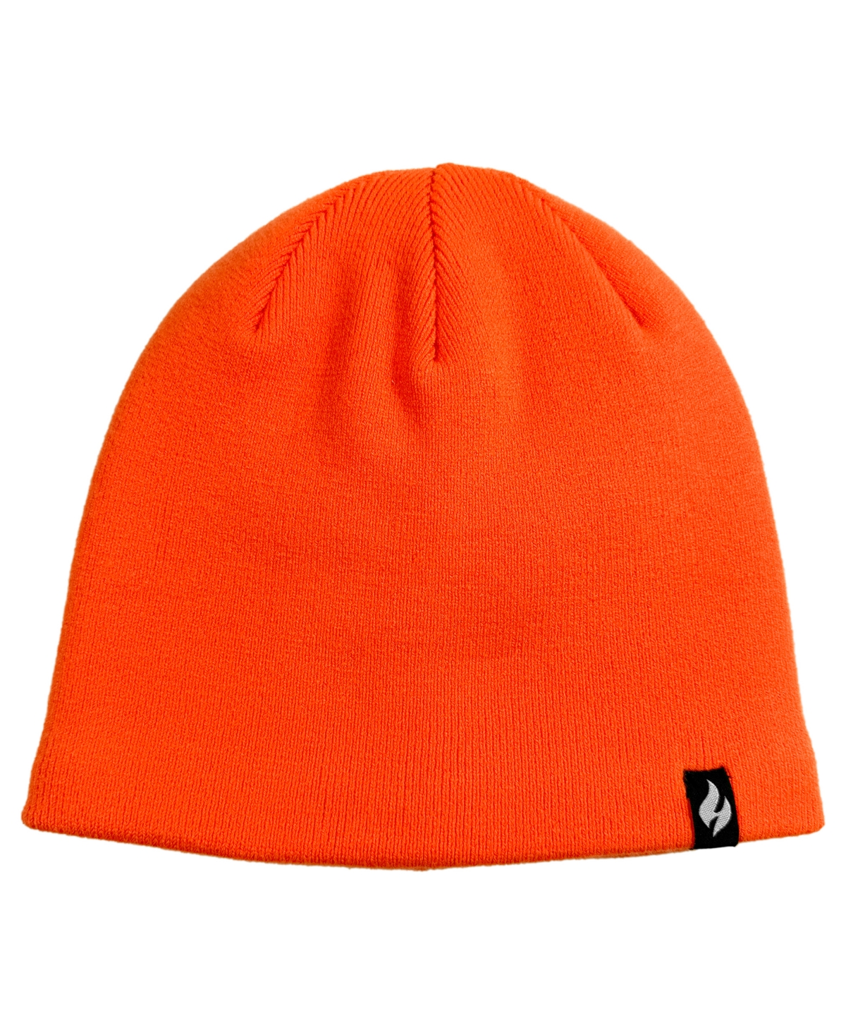 Heat Holders Men's David Flat Knit Watch Cap - Bright Orange