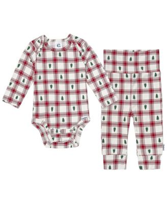 Baby Girls New born-24M 2-Piece Onesie Pant Set