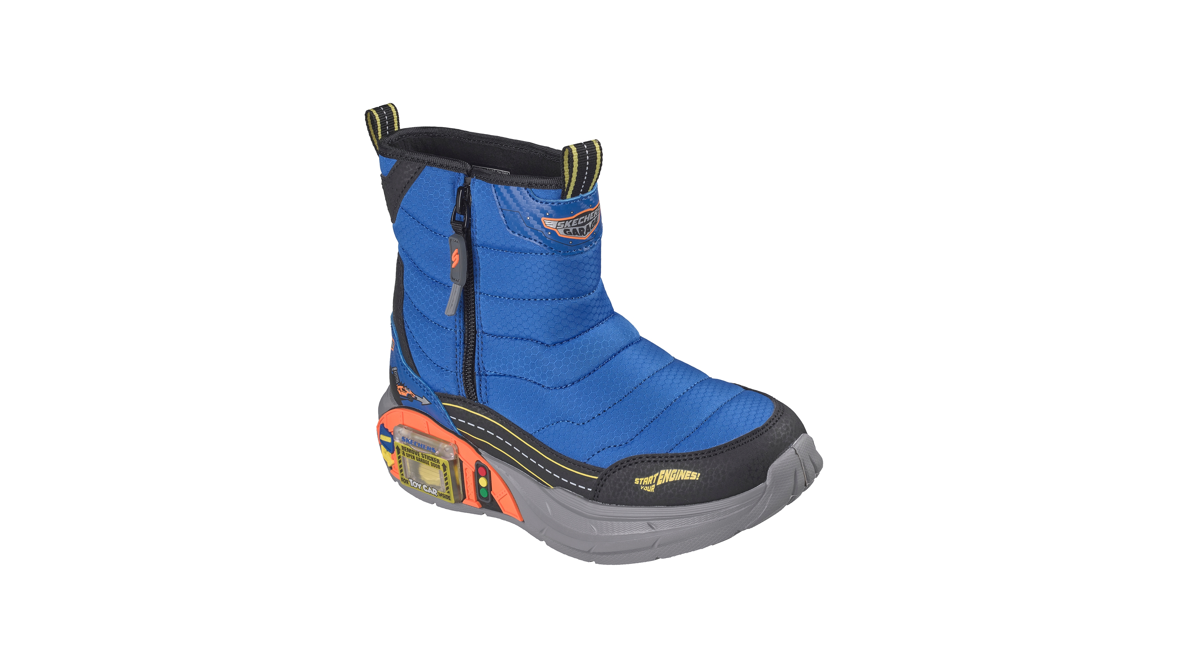 Skechers Little Kids' Garage - Race Mode Winter Boots from Finish Line