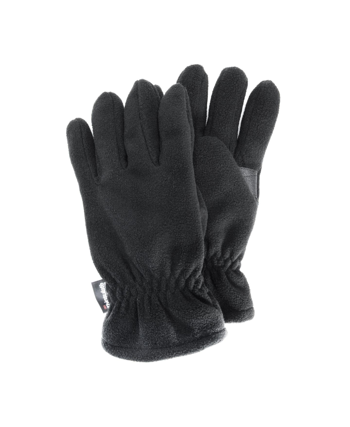 Мужские перчатки MUK LUKS Thinsulated Waterproof Fleece, цвет: Чёрный, вариант 1 — фото 2