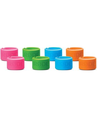 XLR-ID Color-Coordinated XLR Rings, 8-Pack