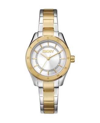 Women's Quartz Two Tone Stainless Steel Bracelet Watch, 30mm