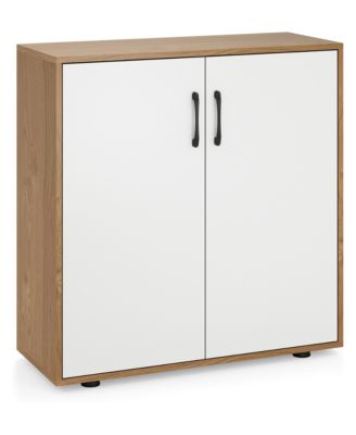 Modern Coffee Bar Storage Cabinet with 5 Position Adjustable Shelf