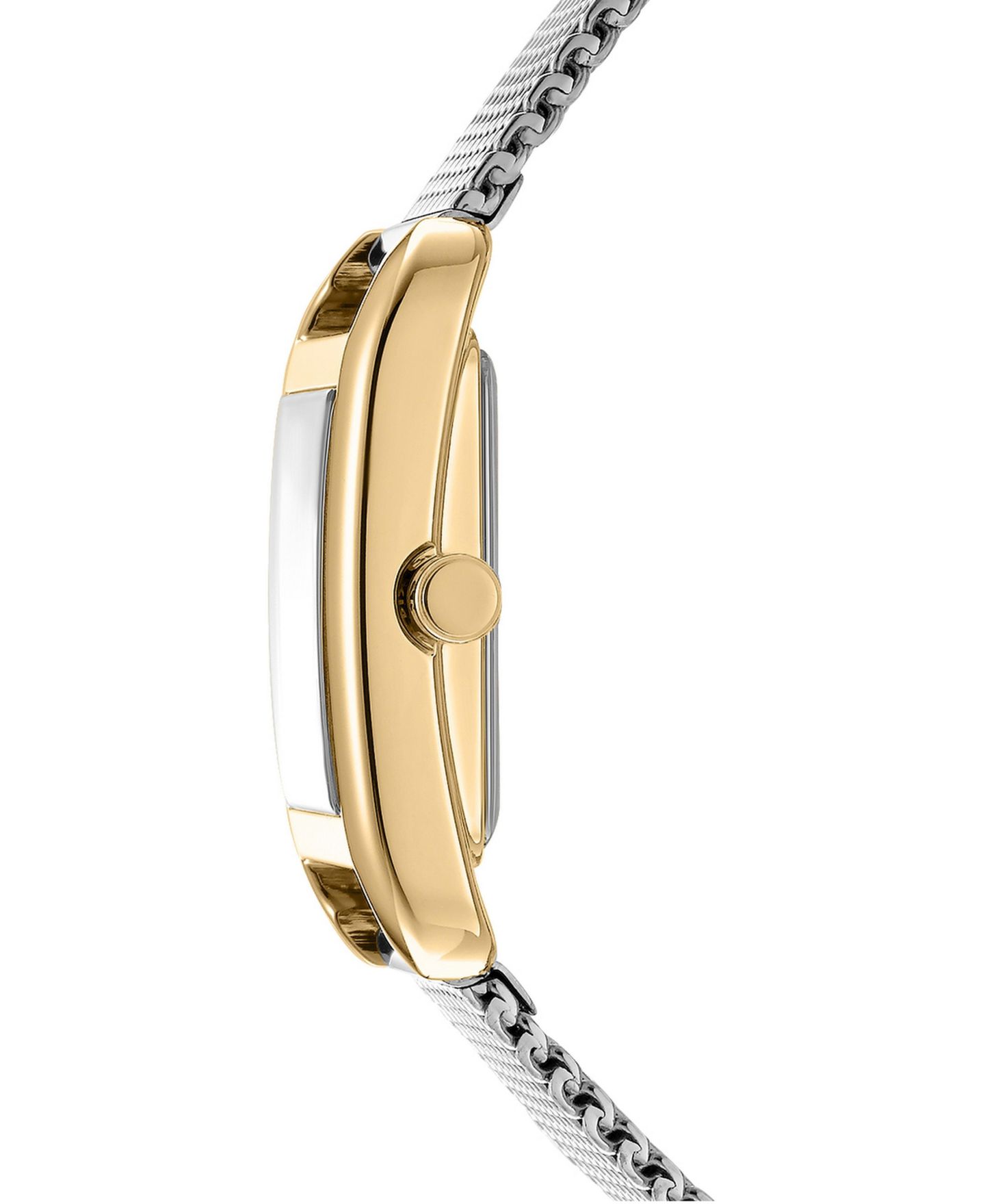 Женские часы DKNY Quartz Analog Silver Stainless Steel Bracelet Watch, 21 mm, цвет: Золотой — фото 3