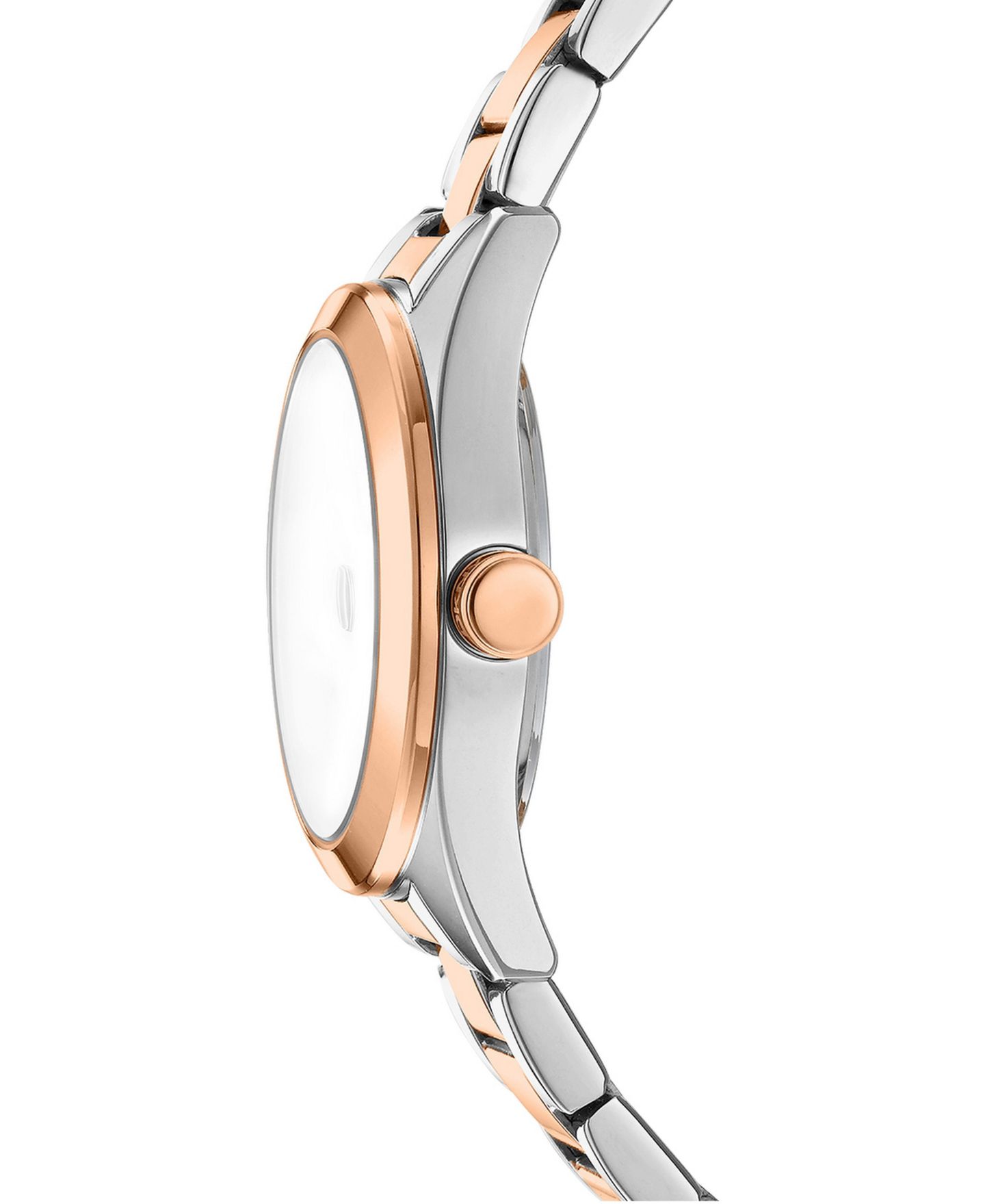 Женские часы DKNY Quartz Urban Two-Tone Stainless Steel Bracelet Watch, 30 mm, цвет: Двухцветный — фото 3