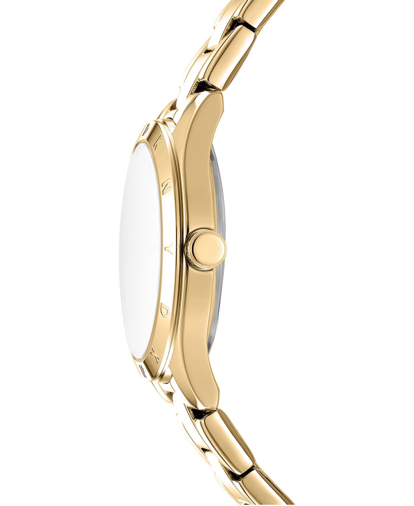 Женские часы DKNY Quartz Gold Stainless Steel Bracelet Watch, 32mm, цвет: Золотой — фото 3