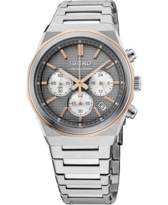 Men's Essentials Two-Tone Stainless Steel Bracelet Watch 40mm