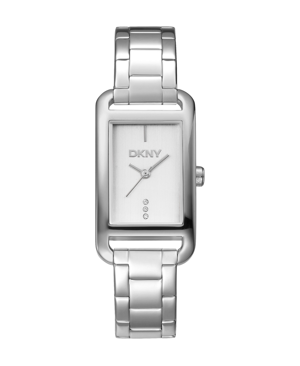 Dkny Women's Quartz Water-Resistant Stainless Steel Bracelet Watch, 22 mm - Silver