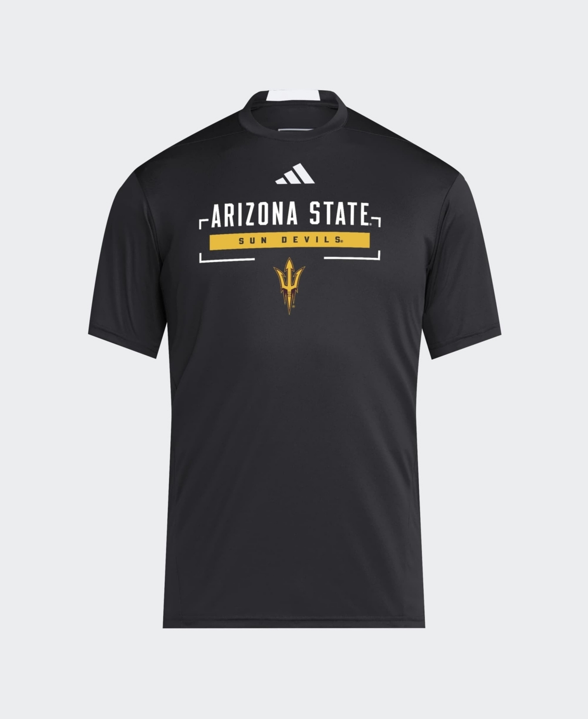 adidas Men's Black Arizona State Sun Devils D4T Tri-Blend T-Shirt - Black