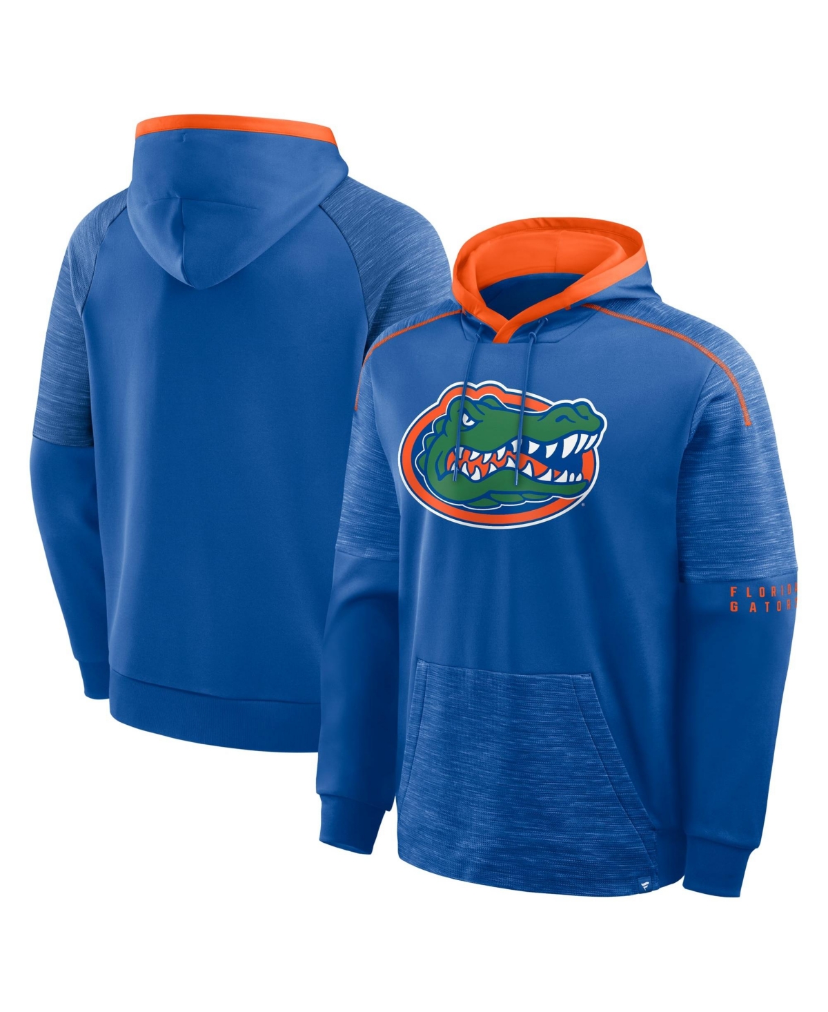 Fanatics Men's Royal Florida Gators Quad Defender Pullover Hoodie - Royal