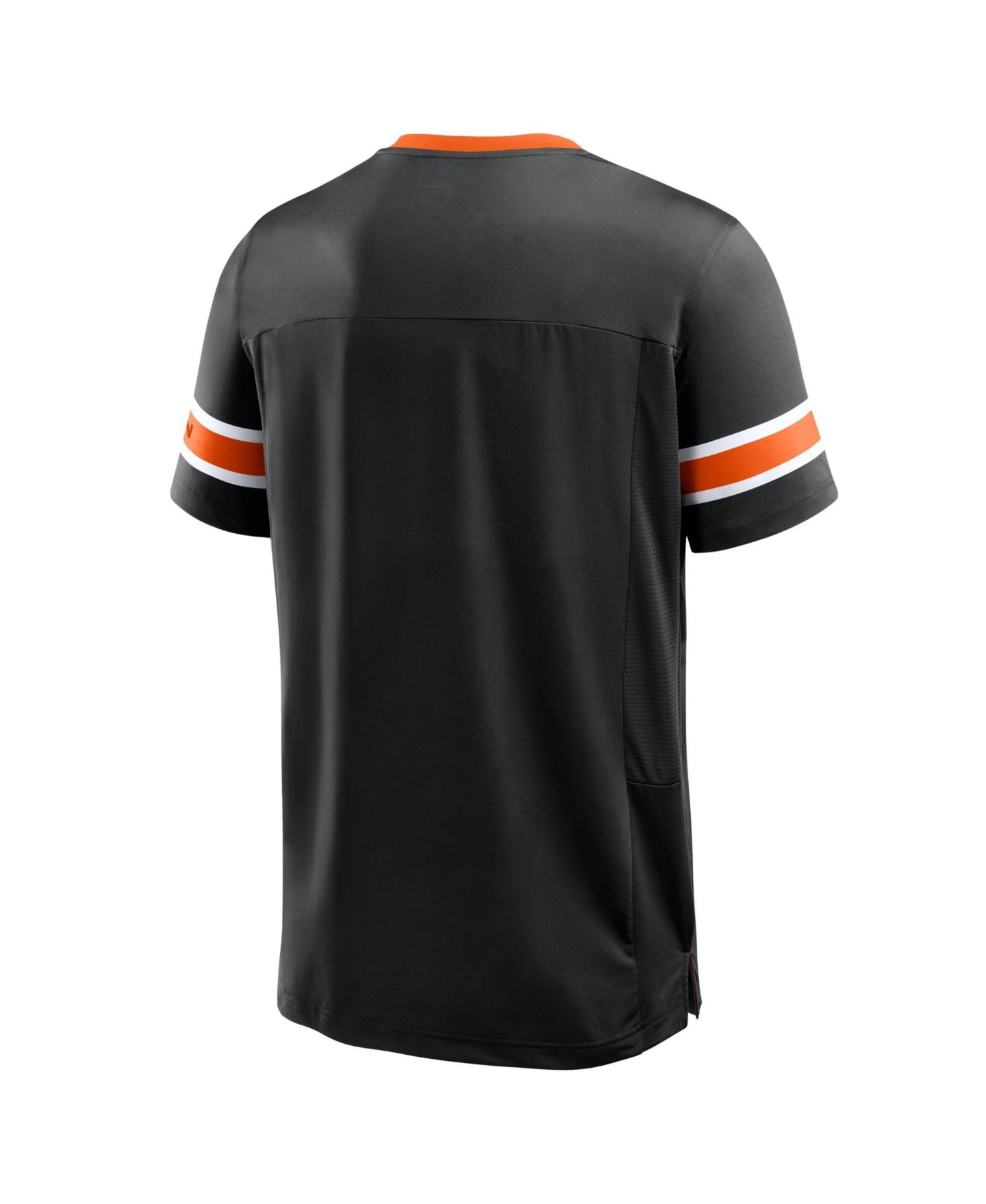 Мужская футболка Fanatics Black Cincinnati Bengals Hometown Premium Hashmark V-Neck — фото 3