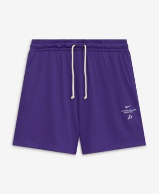 Men's Purple Los Angeles Lakers 2026 Standard Issue Practice Mesh Shorts