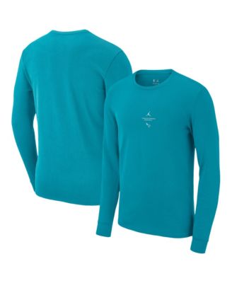 Men's Teal Charlotte Hornets 2026 Standard Issue Practice Long-Sleeve T-Shirt