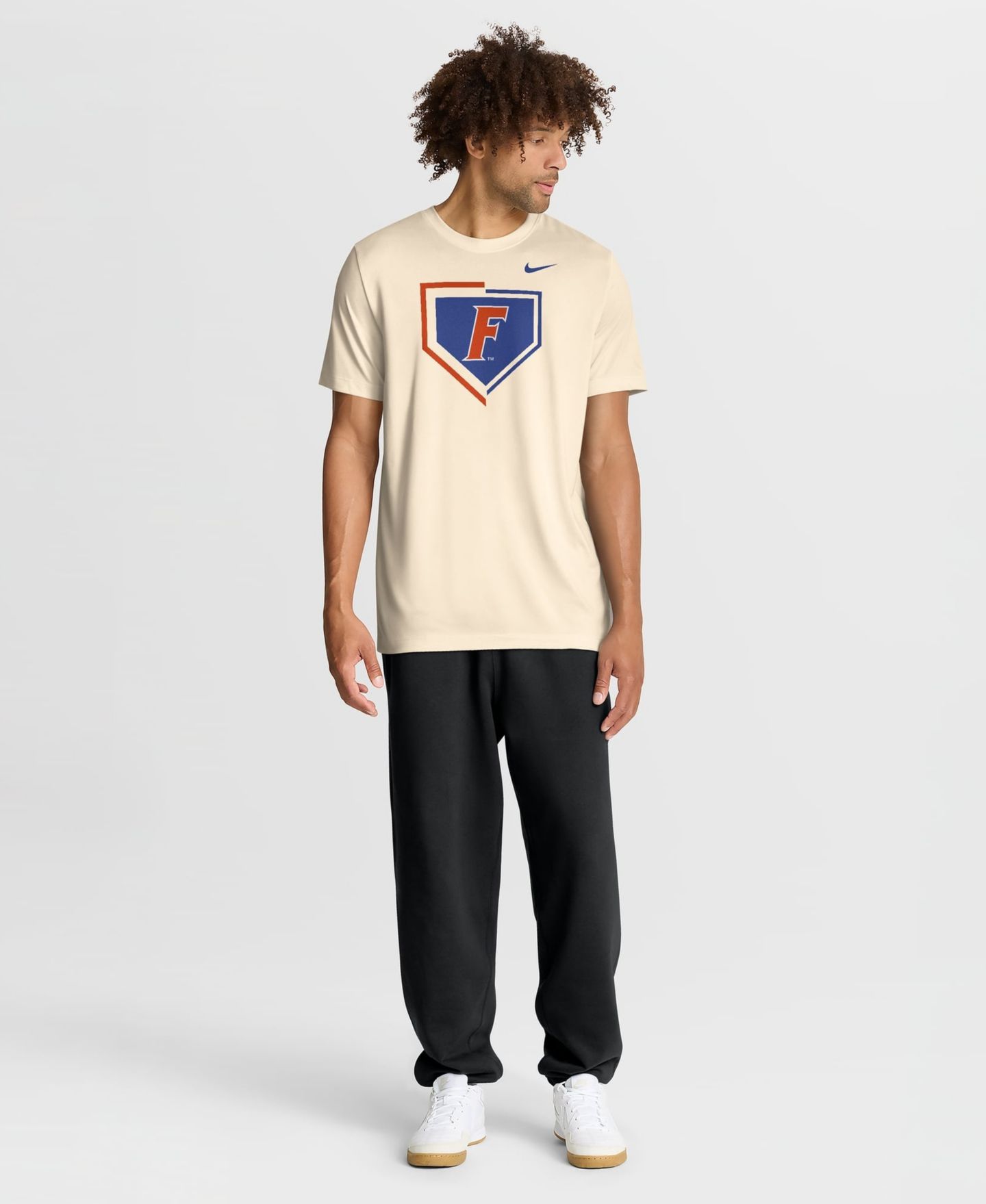 Мужская футболка Nike Natural Florida Gators Primetime Baseball Icon Legend Dri-FIT — фото 3