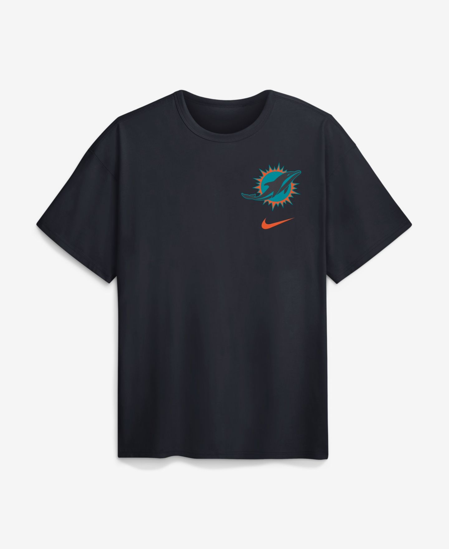 Мужская футболка Nike Navy Miami Dolphins Rivalries Collection Max90 — фото 2