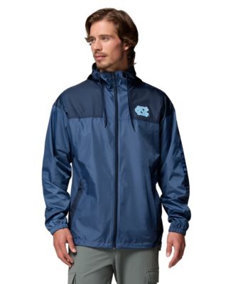 Men's Carolina Blue North Carolina Tar Heels Flash Challenger II Full-Zip Hooded Windbreaker