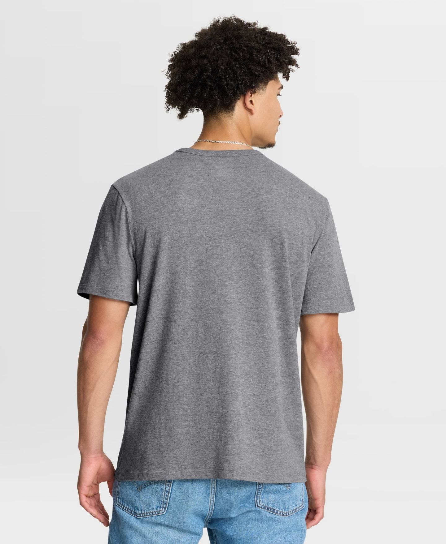 Мужская футболка Fanatics Heather Gray Green Bay Packers Tribute Direct Handoff Tri-Blend — фото 3