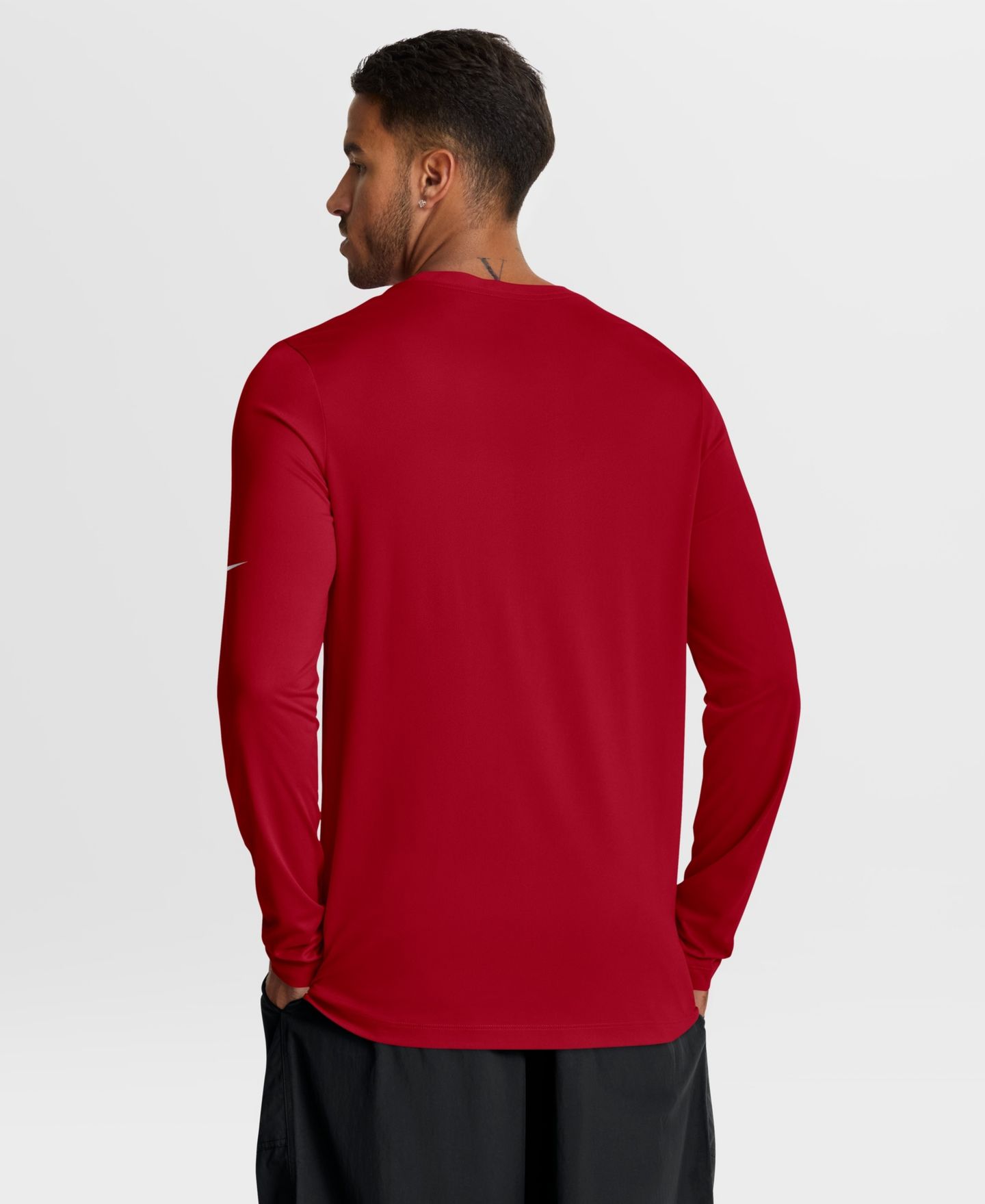 Мужская футболка Nike Scarlet San Francisco 49ers Legend Icon Dri-FIT Long-Sleeve — фото 2