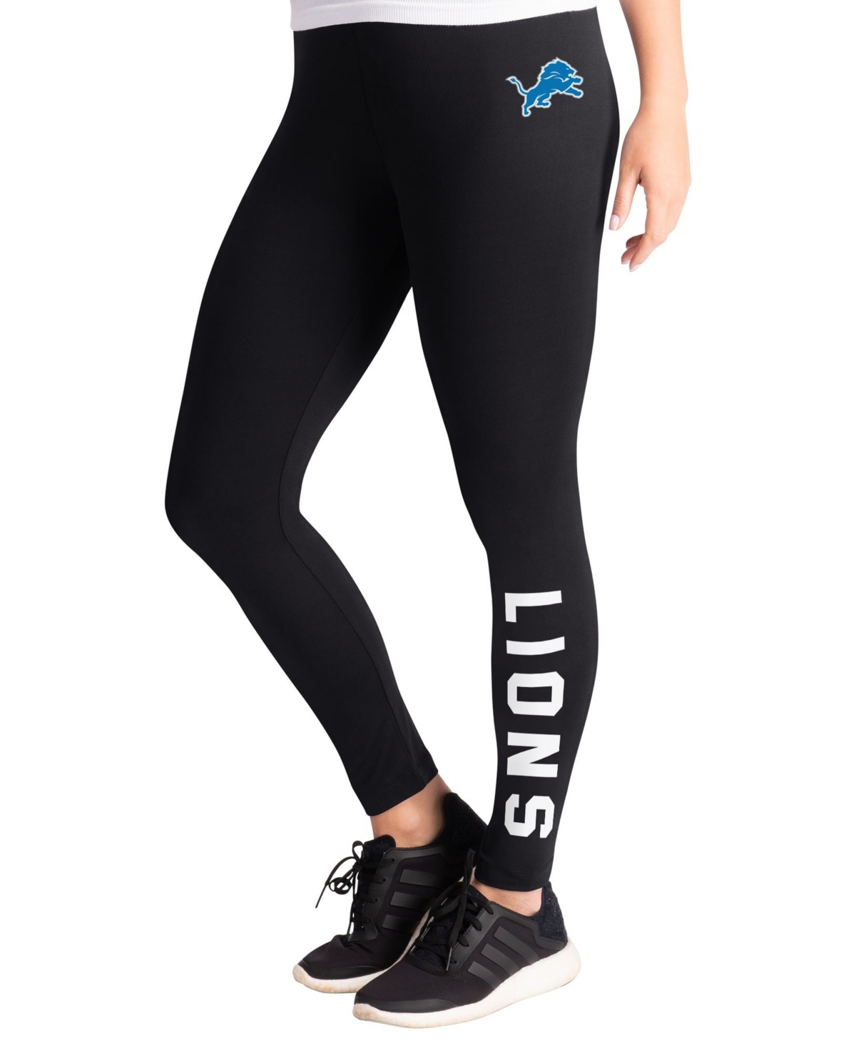 G-iii 4Her by Carl Banks Women's Black Detroit Lions Pregame Leggings - Black