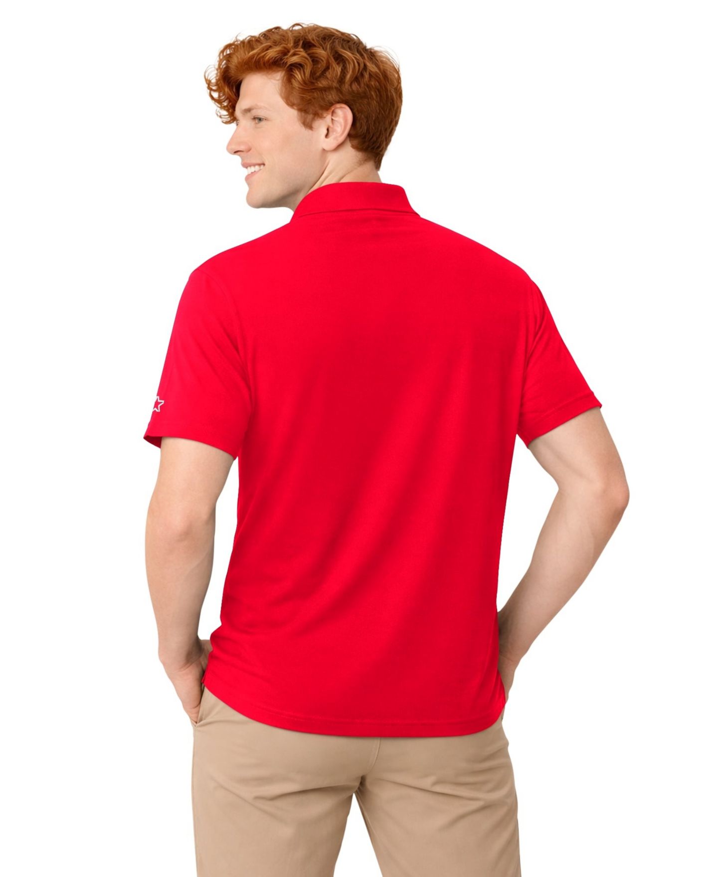 Мужские комплекты Starter Navy/Red Houston Texans Logo Polo Set, 2-Pack — фото 3