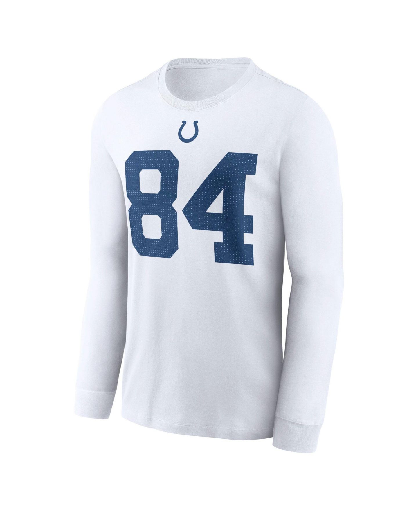 Мужская футболка Nike Tyler Warren White Indianapolis Colts Name & Number Long-Sleeve — фото 2