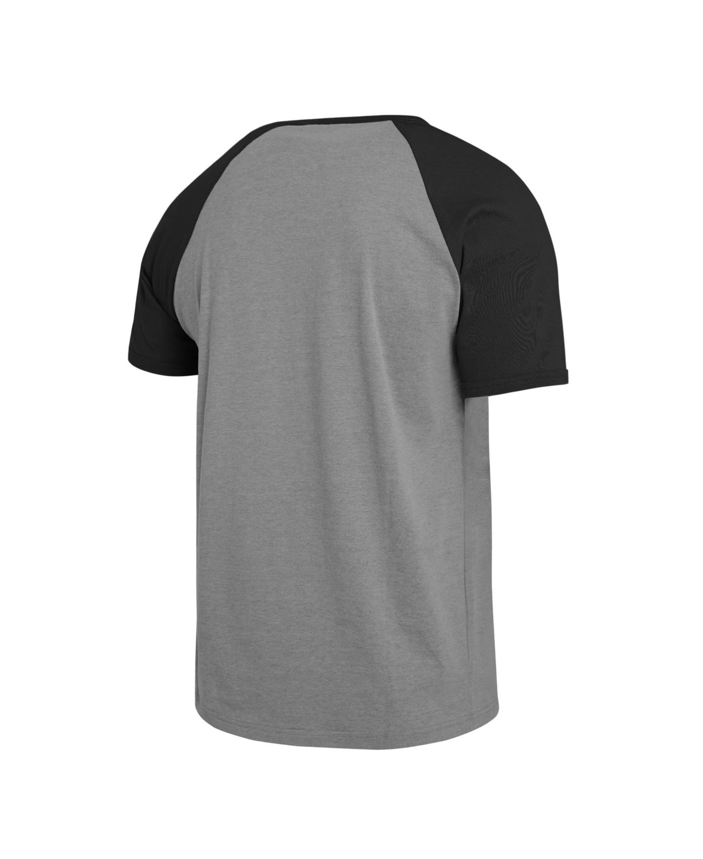 Мужская футболка Darius Rucker Collection By Fanatics Charcoal Las Vegas Raiders Raglan — фото 4