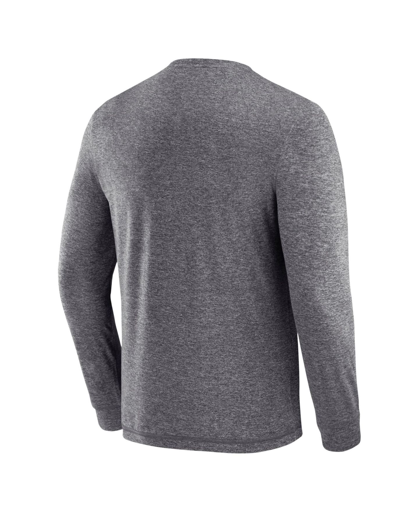 Мужская футболка J. Palmer Charcoal Philadelphia Eagles Four Down Long-Sleeve — фото 4
