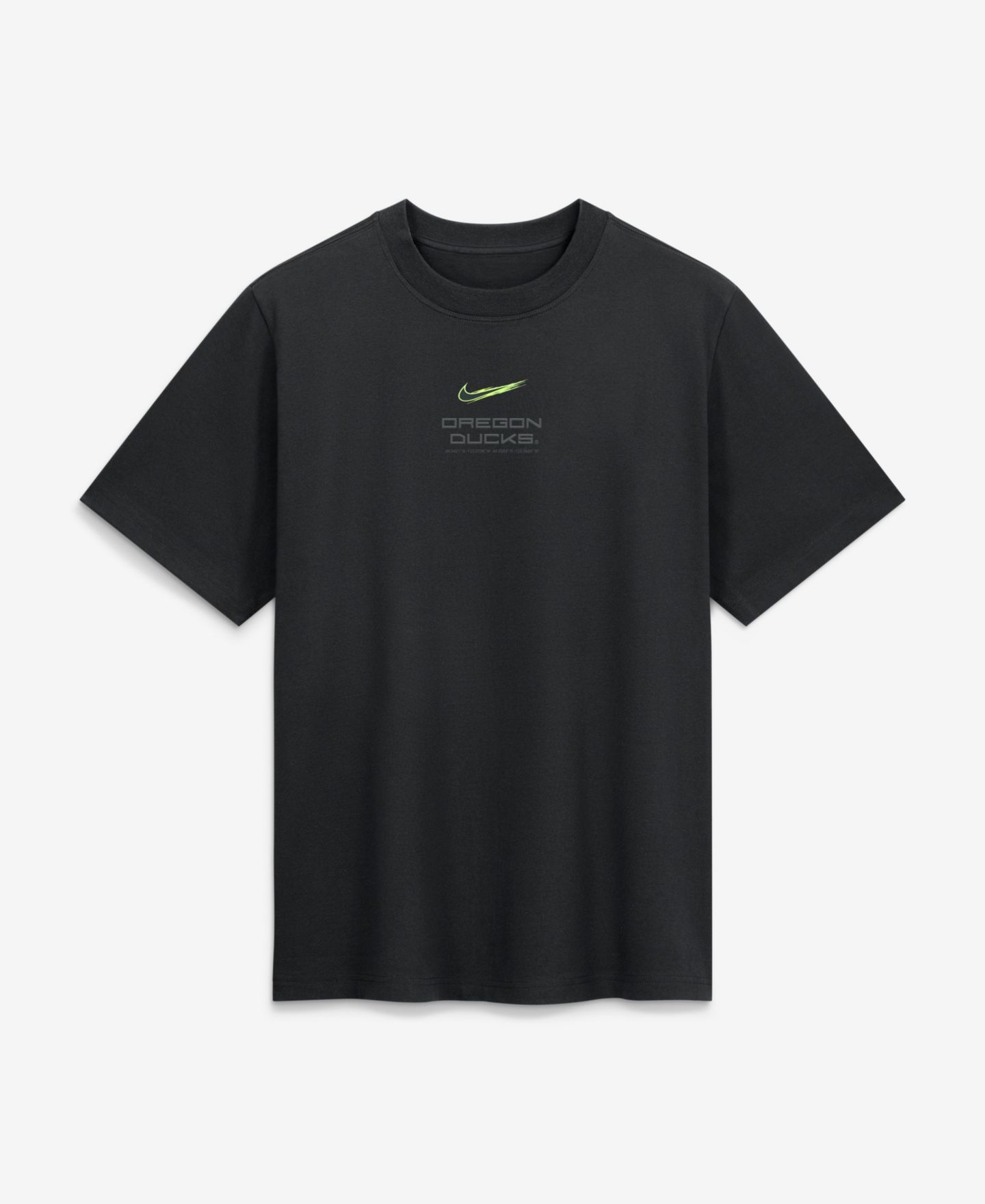 Женская футболка Nike Black Oregon Ducks Origin of Speed Essential — фото 2